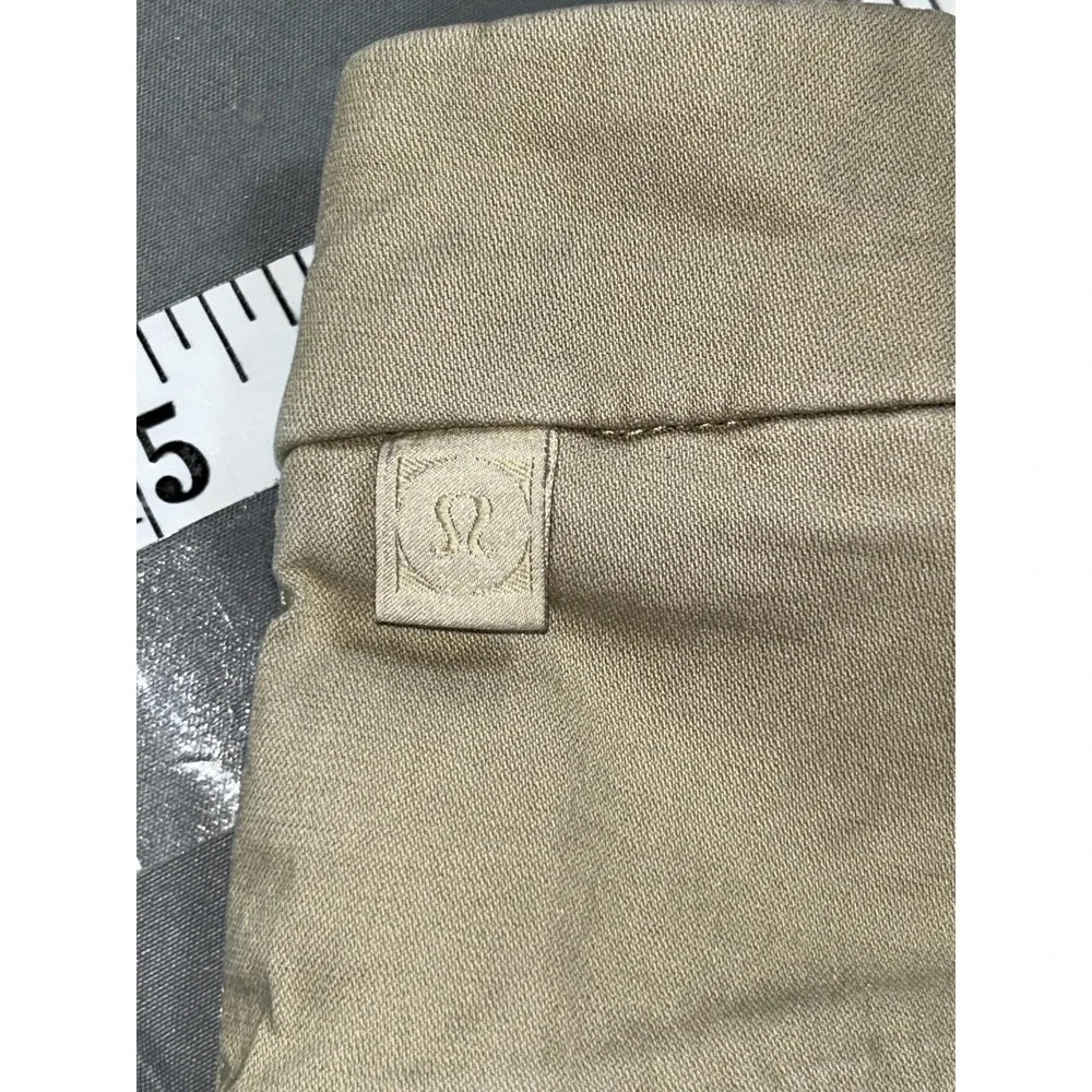 Lululemon Pants Mens 30x30 Beige Stretch Chino Casual Slim Straight Leg Twill